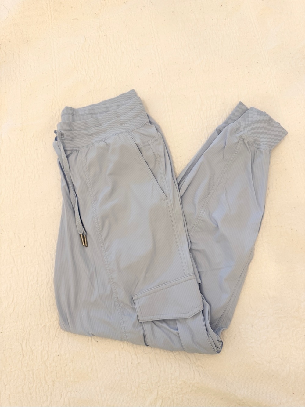 Baby Blue Lululemon Studio Dance Joggers
